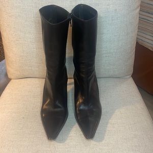 Cole Haan Mid Calf Leather Boots